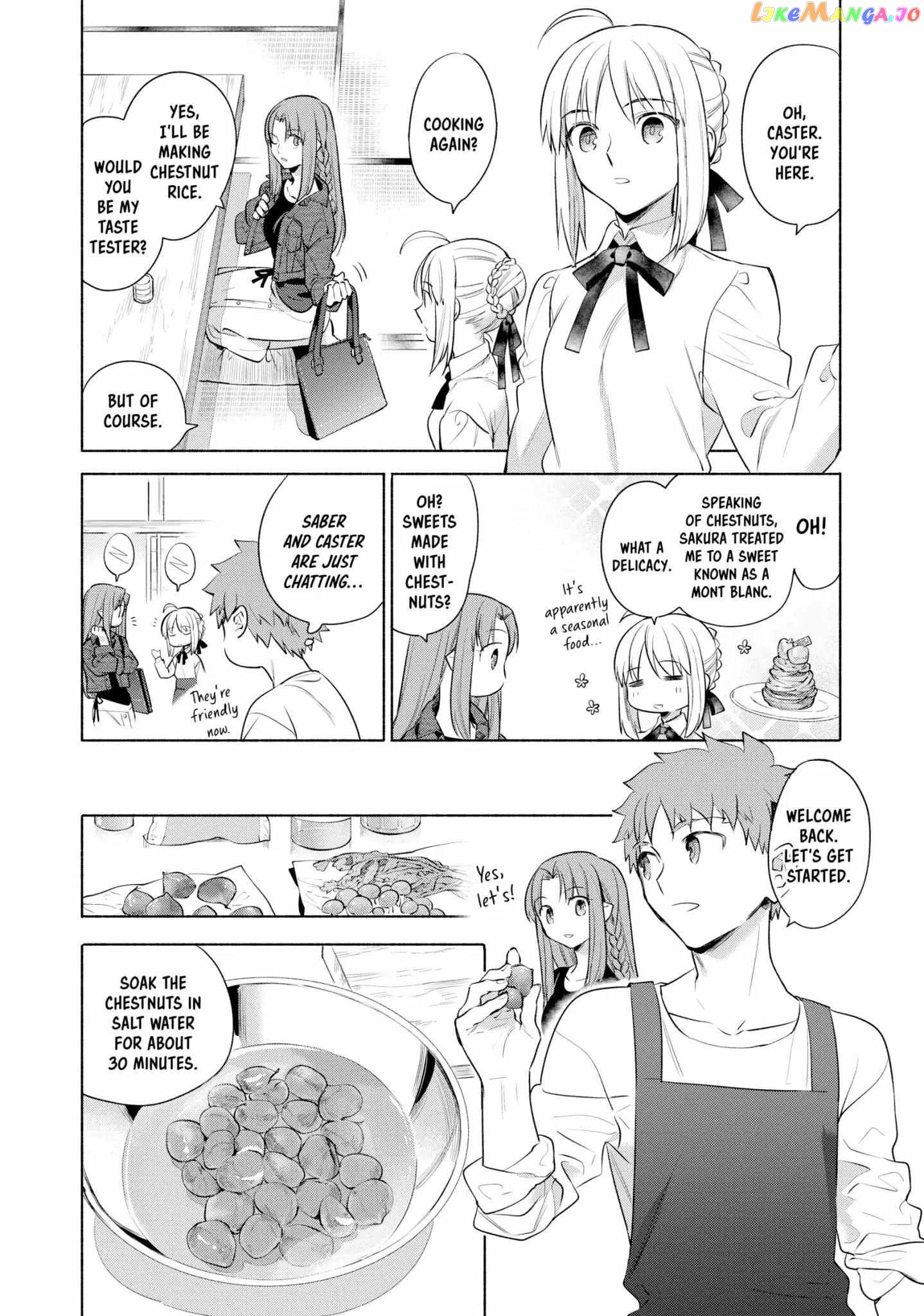 What's Cooking at the Emiya House Today? Chapter 18 - page 8