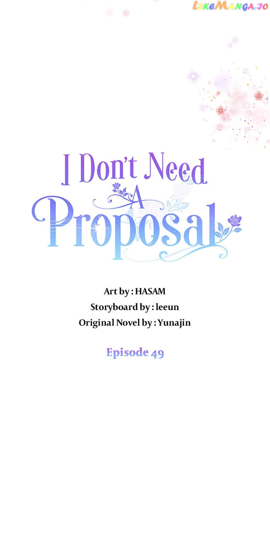 I Don't Need A Proposal Chapter 49 - page 34