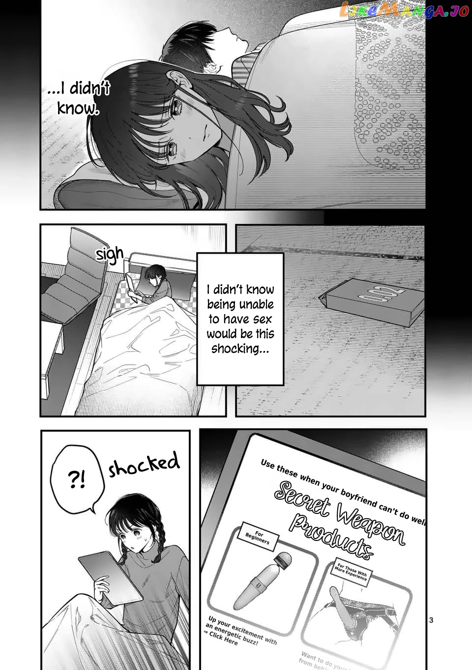 Is It Wrong to Get Done by a Girl? chapter 6 - page 3