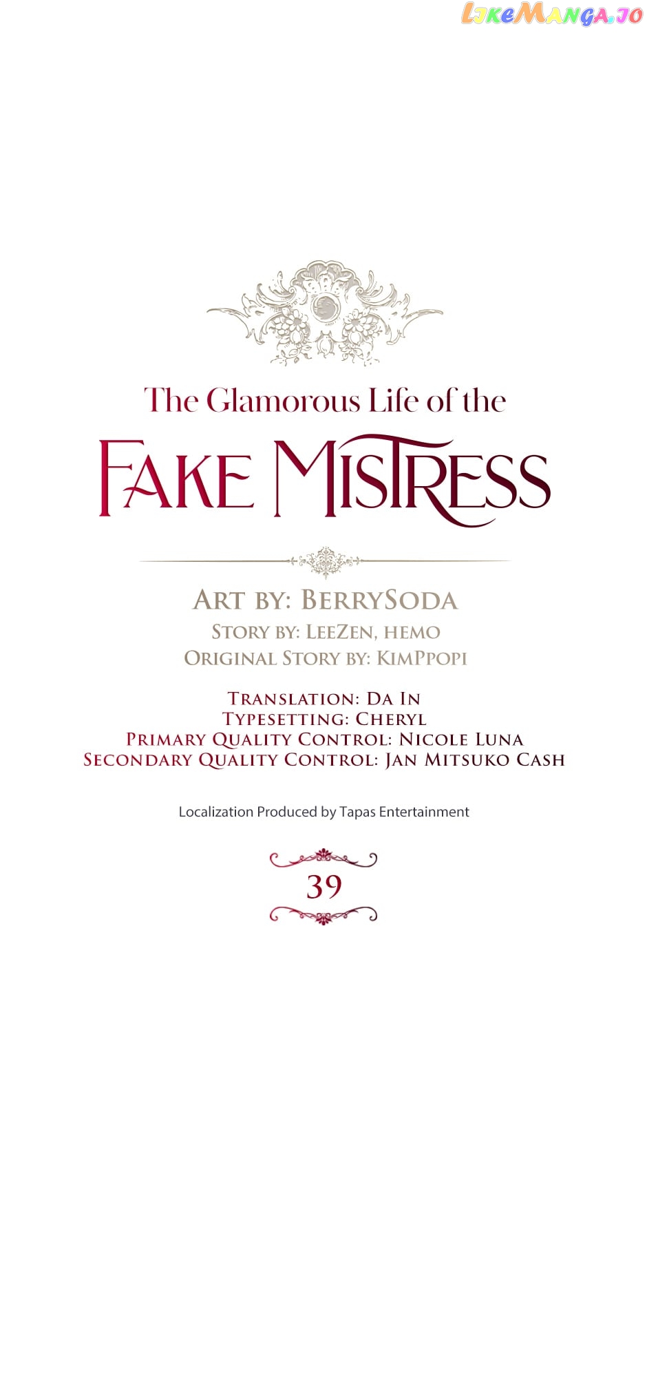 The Glamorous Life of the Fake Mistress Chapter 39 - page 49