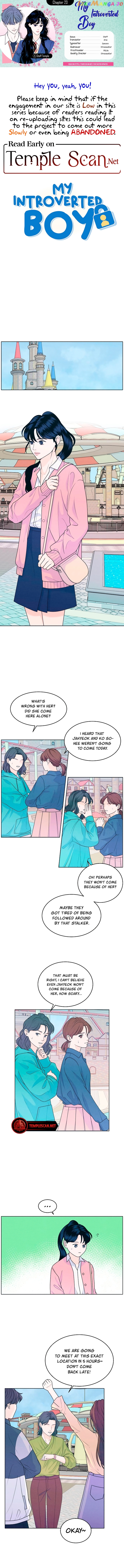 My Introverted Boy Chapter 23 - page 1