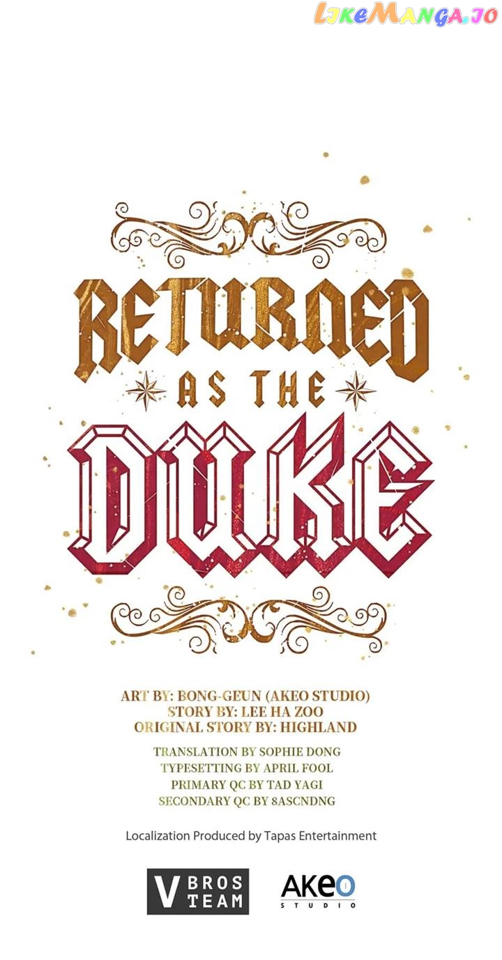 Returned as the Duke Chapter 74 - page 74