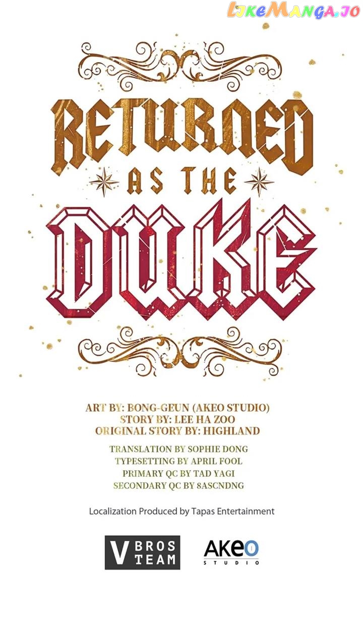 Returned as the Duke Chapter 75 - page 74