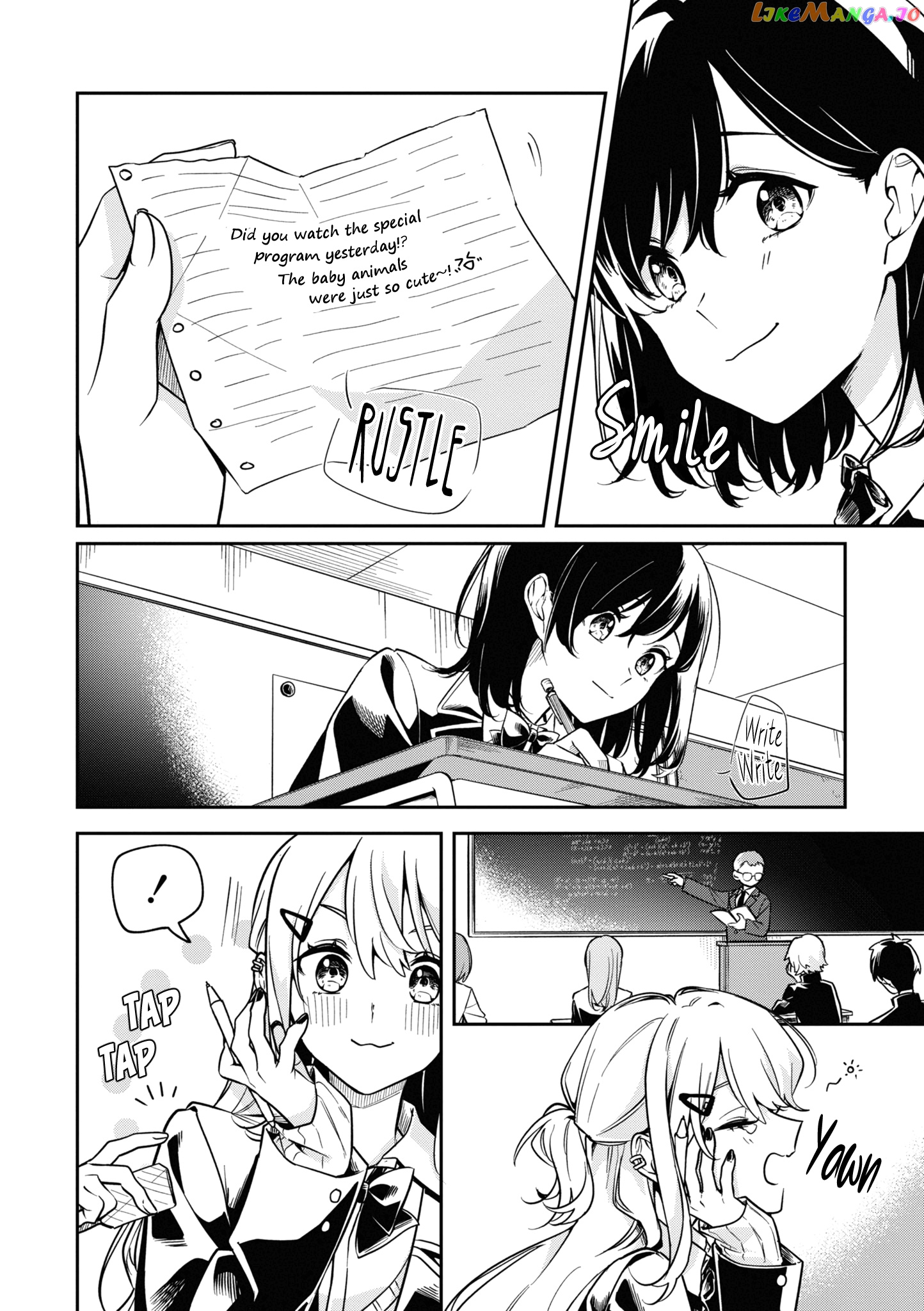 Tonari No Seki Ga Suki Na Hito Datta Gakusei Yuri Anthology Chapter 2 - page 4