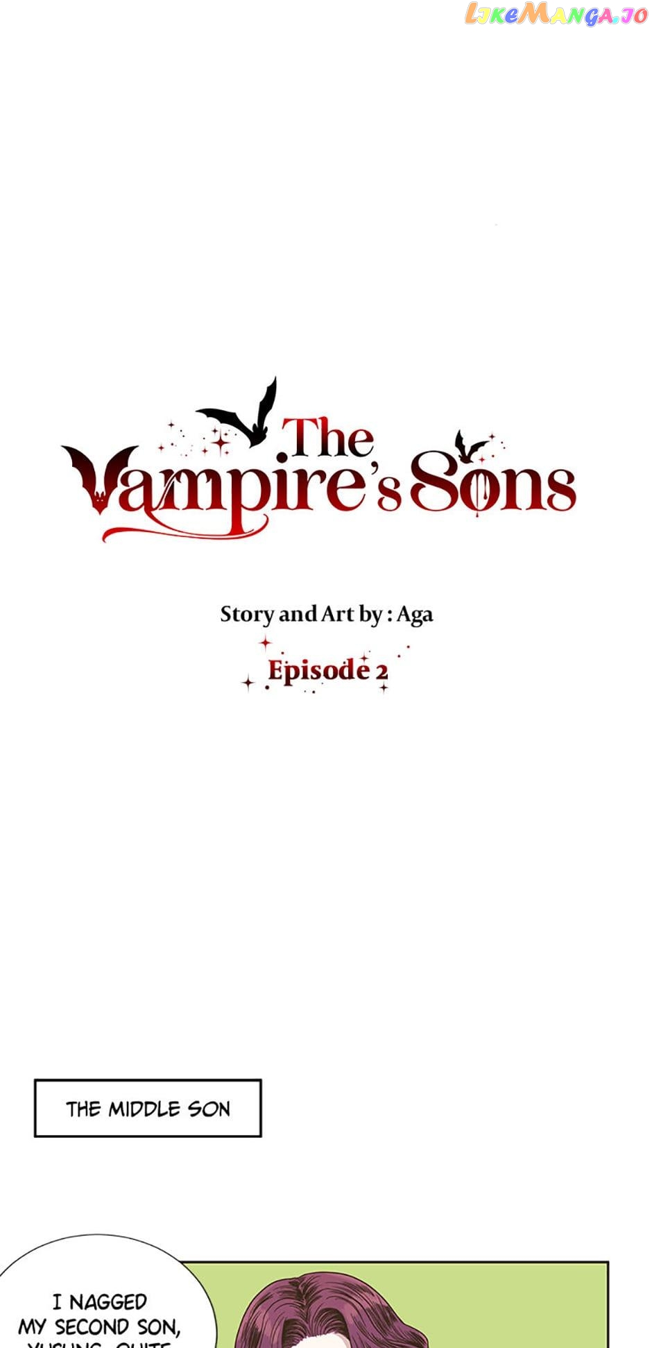 The Vampire's Sons Chapter 2 - page 1
