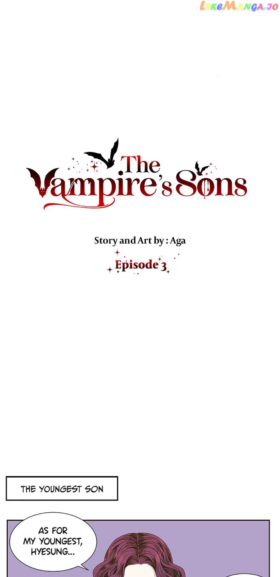 The Vampire's Sons Chapter 3 - page 1