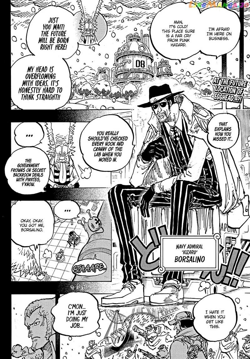 One Piece Chapter 1100 - page 3
