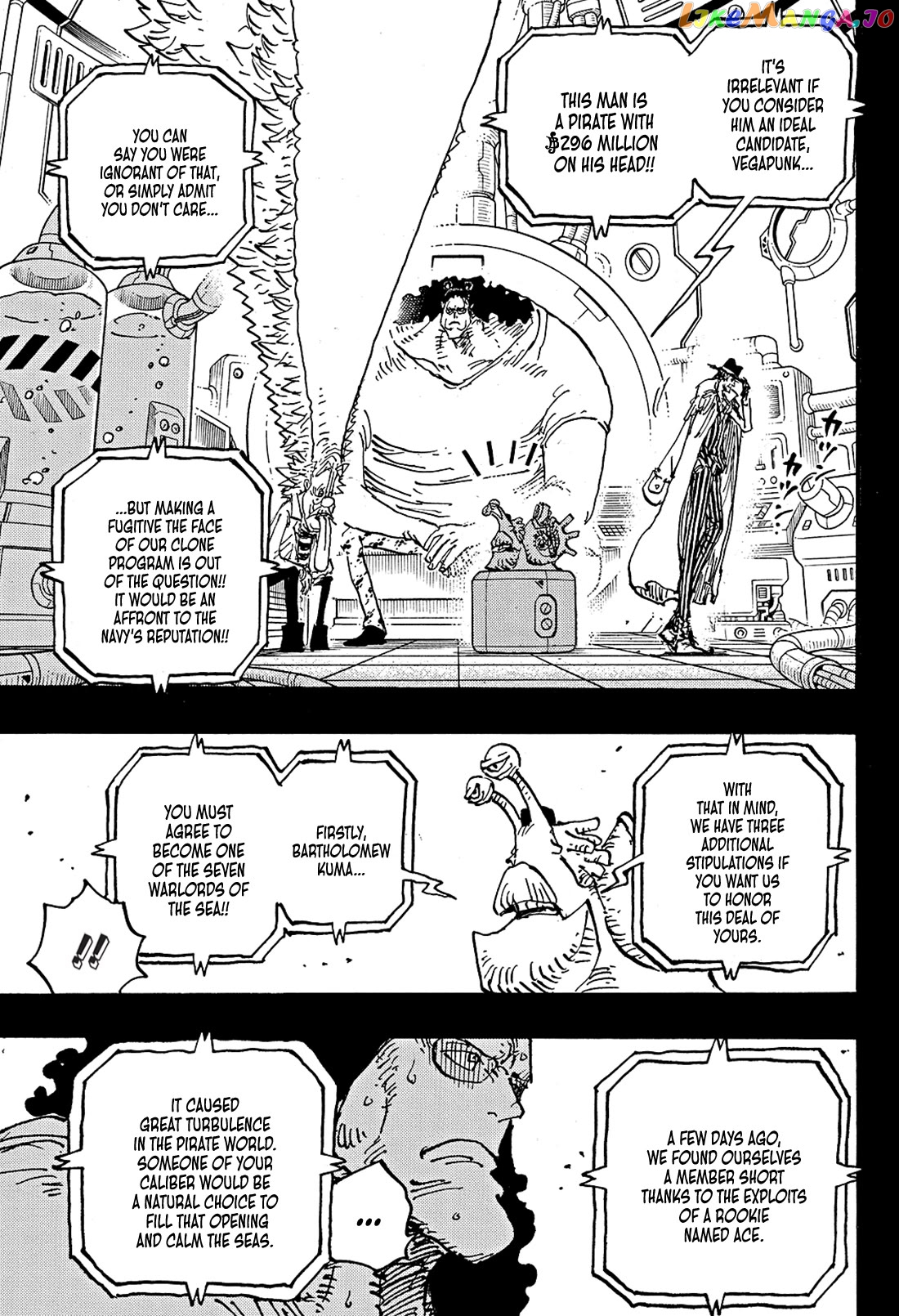 One Piece Chapter 1100 - page 4