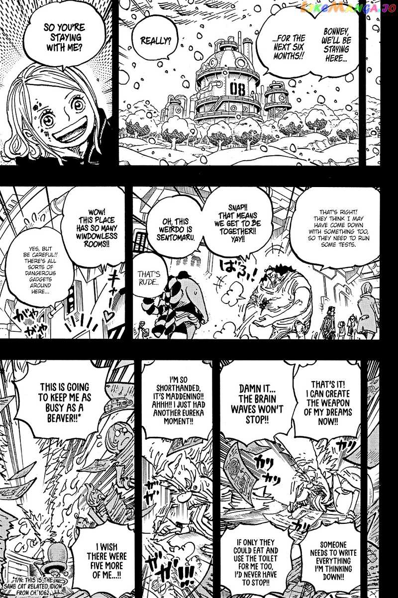 One Piece Chapter 1100 - page 10