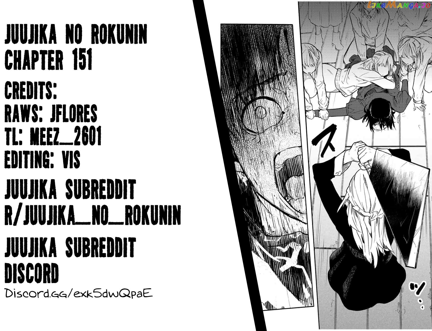 Juujika No Rokunin Chapter 151 - page 22