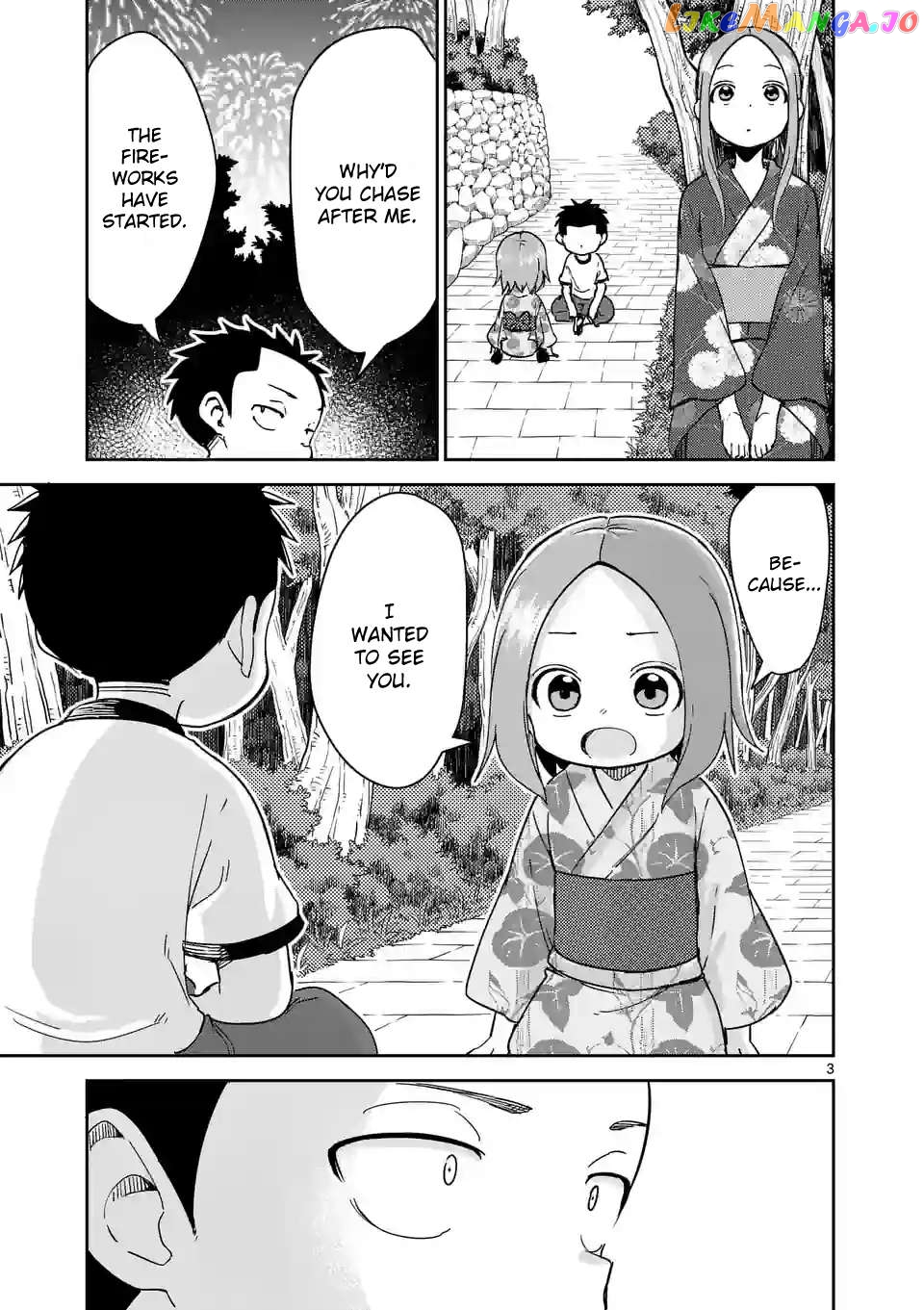 Karakai Jouzu no (Moto) Takagi-san Chapter 296 - page 3