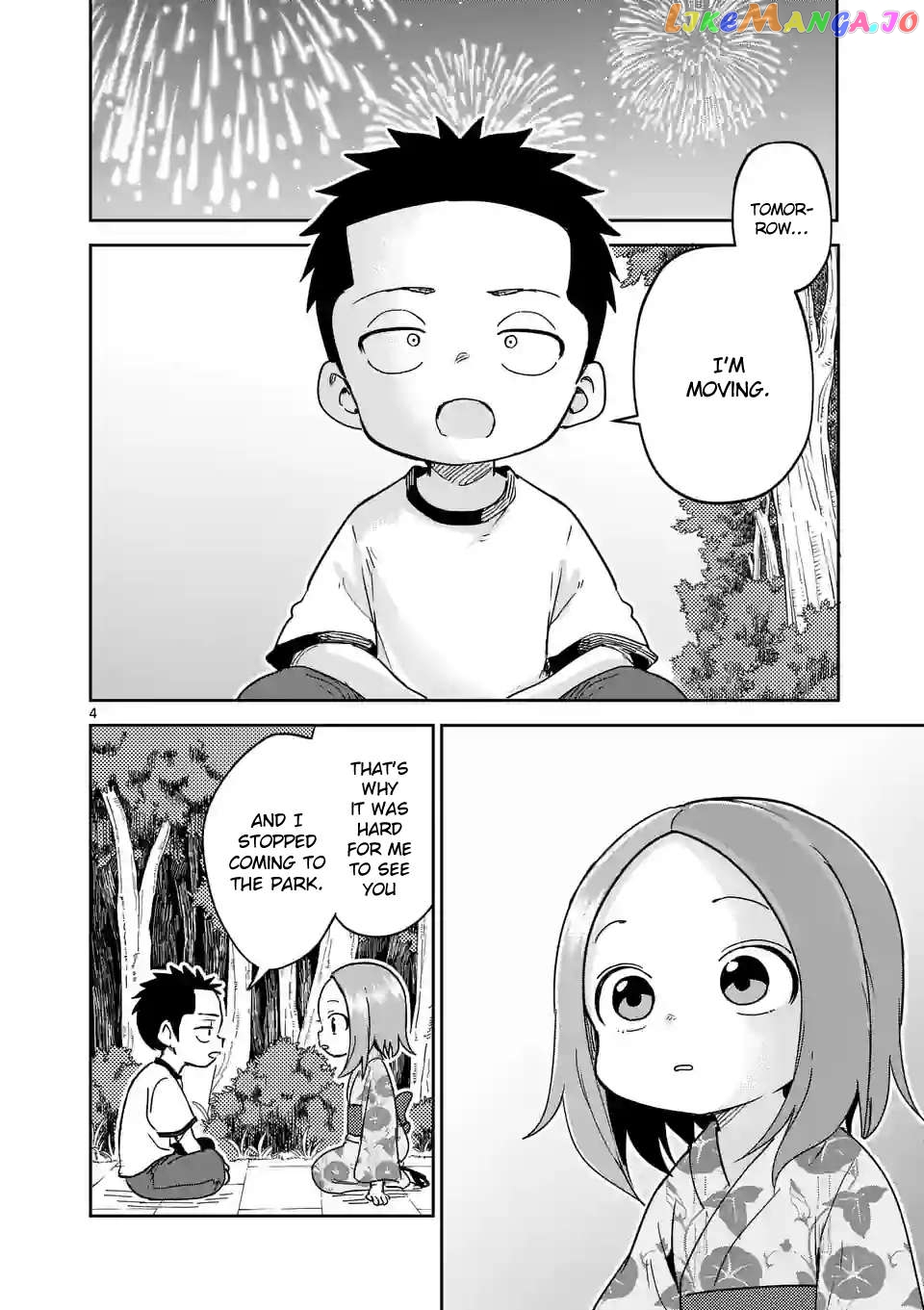 Karakai Jouzu no (Moto) Takagi-san Chapter 296 - page 4