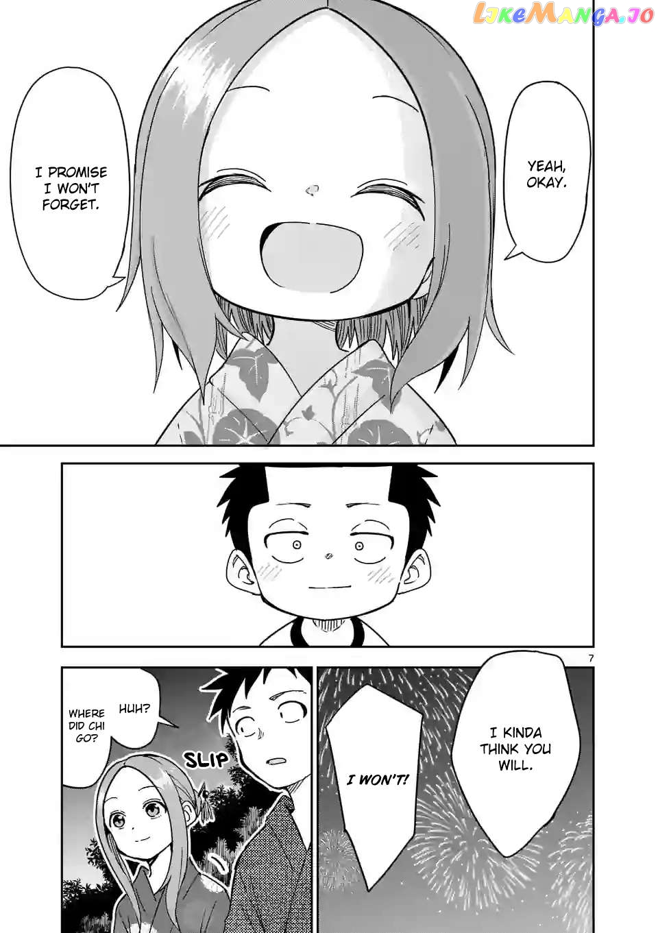 Karakai Jouzu no (Moto) Takagi-san Chapter 296 - page 7