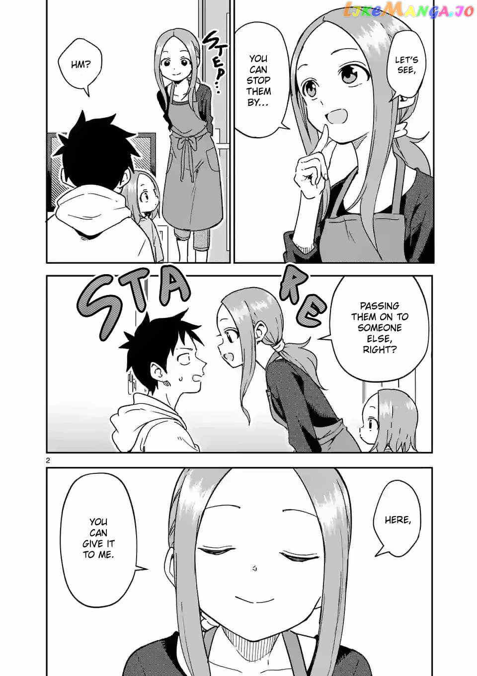 Karakai Jouzu no (Moto) Takagi-san Chapter 298 - page 2