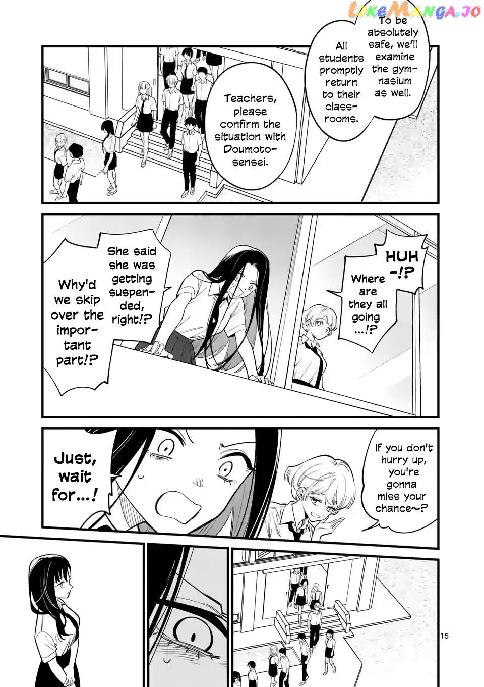 Liar Satsuki Can See Death Chapter 75 - page 15
