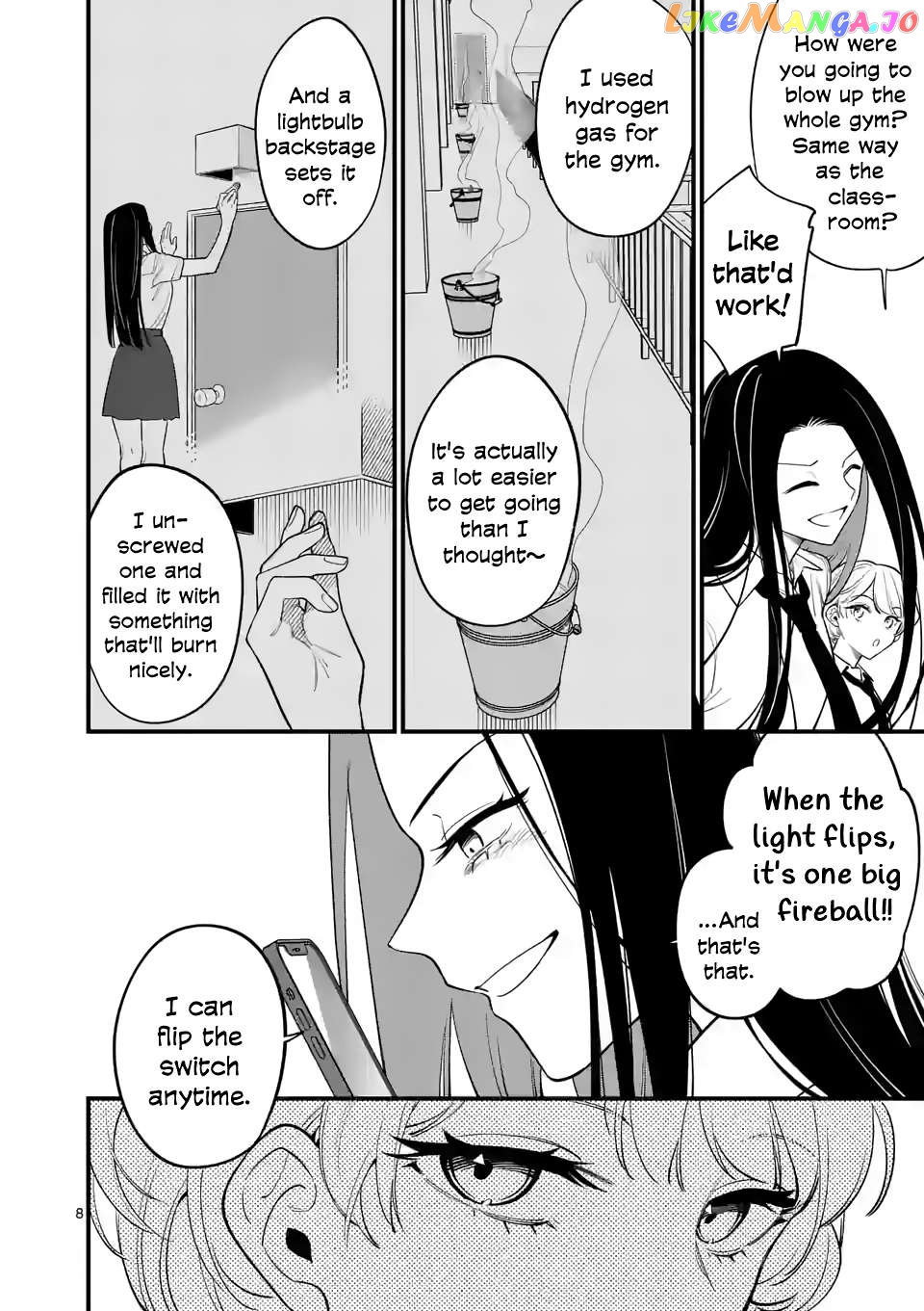 Liar Satsuki Can See Death Chapter 75 - page 8