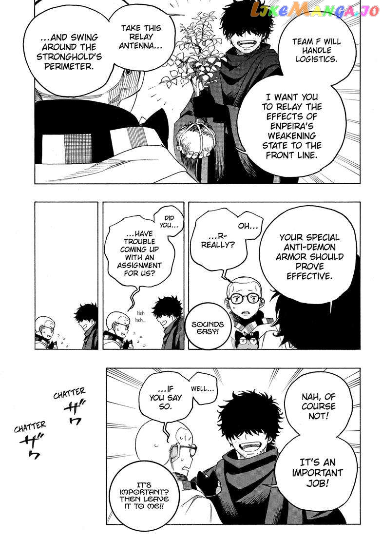Ao No Exorcist Chapter 145 - page 20
