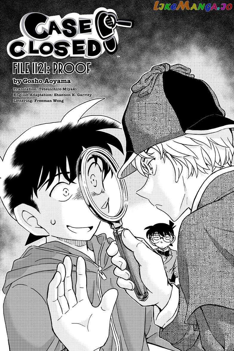 Detective Conan Chapter 1121 - page 1