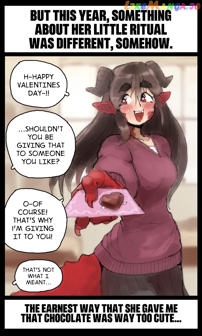 My Childhood Friend Is A Dragon Who's Embarrassed About the Size Of Her Tail chapter 4 - page 2