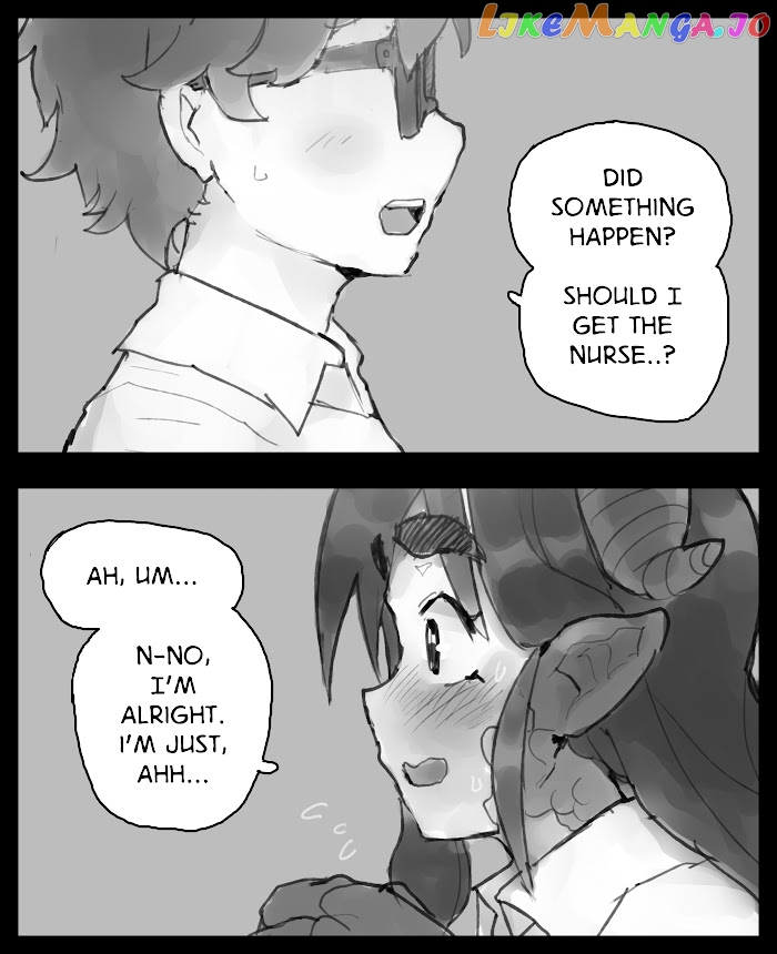 My Childhood Friend Is A Dragon Who's Embarrassed About the Size Of Her Tail chapter 7 - page 2