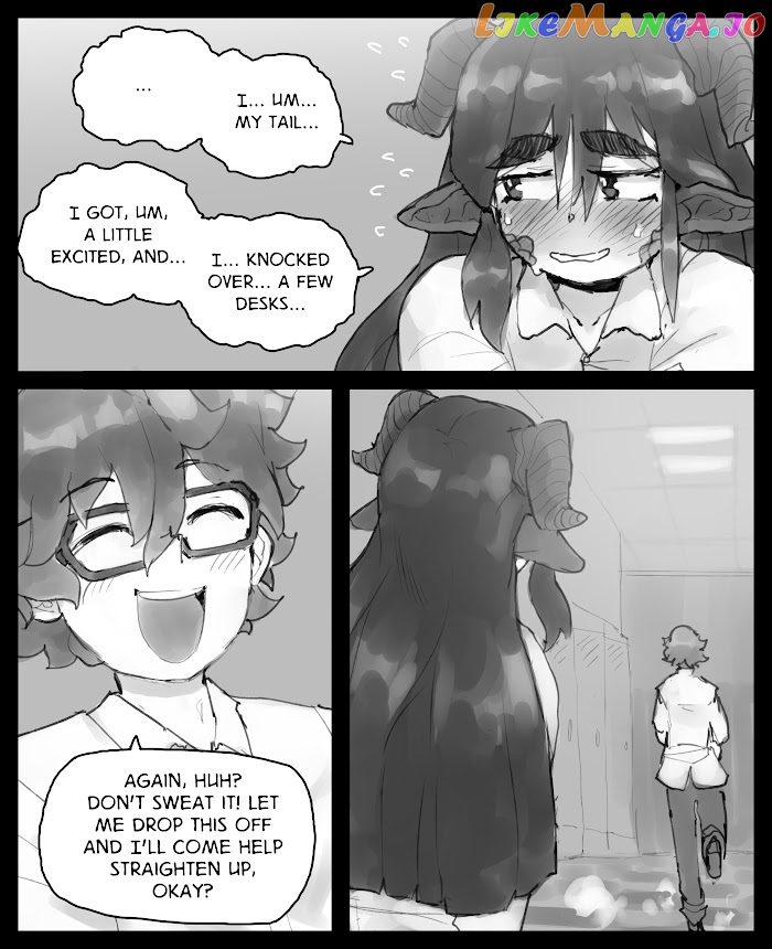 My Childhood Friend Is A Dragon Who's Embarrassed About the Size Of Her Tail chapter 7 - page 4