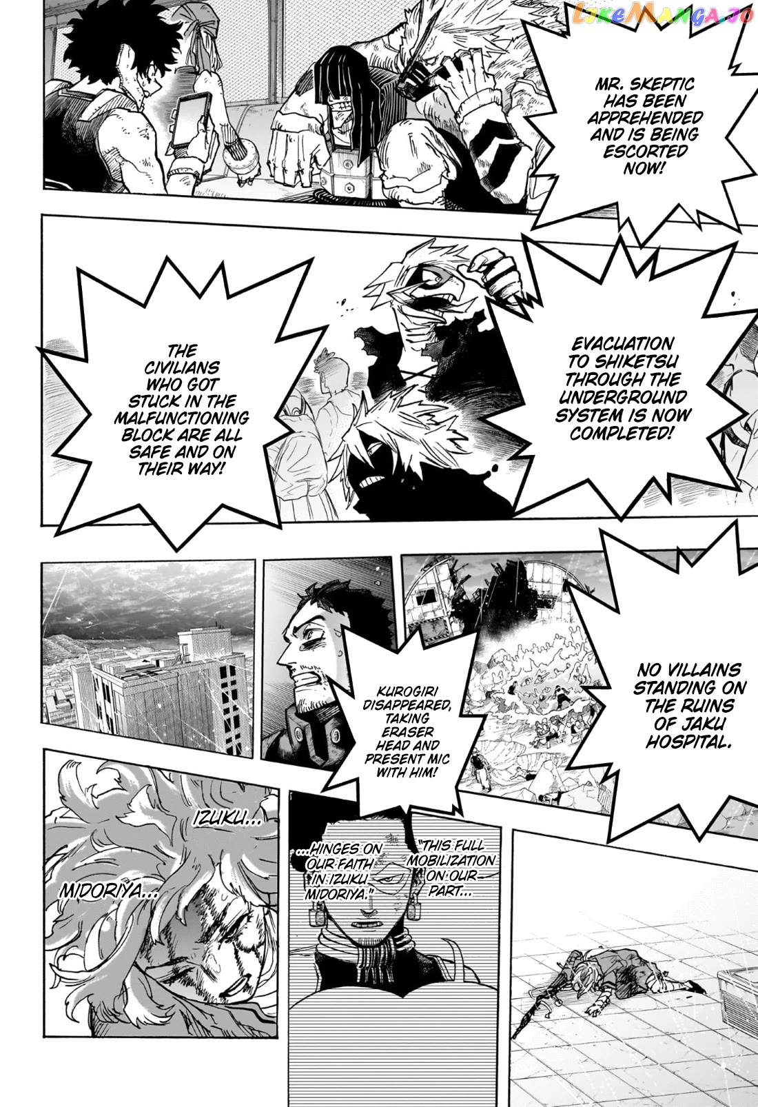 Boku No Hero Academia Chapter 406 - page 3