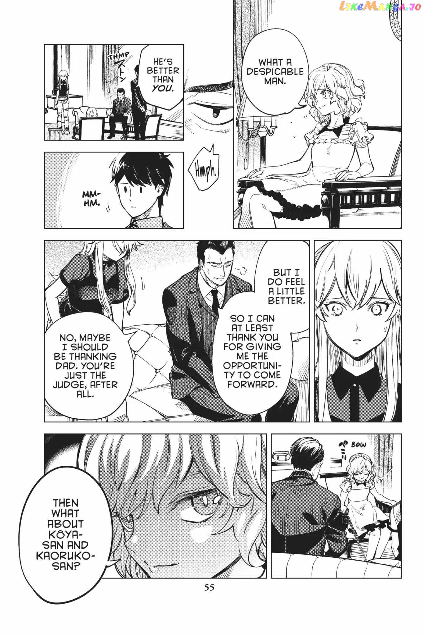 Kyokou Suiri ~ Invented Inference Chapter 26 - page 56