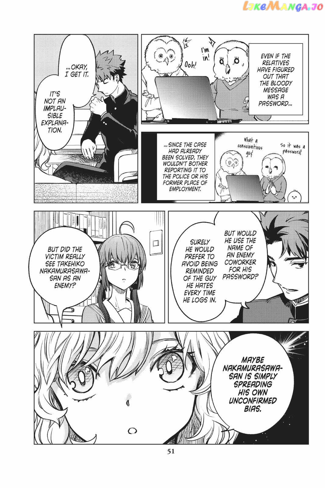 Kyokou Suiri ~ Invented Inference Chapter 29 - page 52