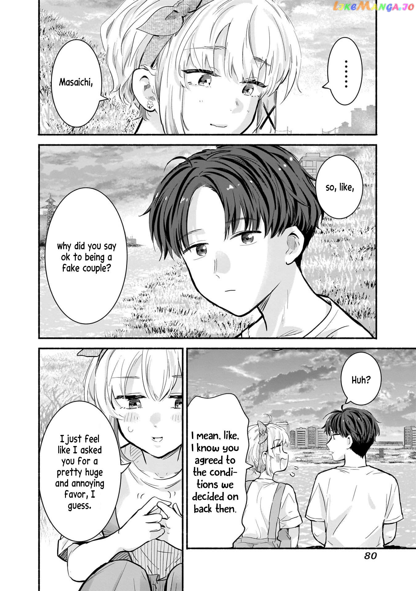 Nee, Mou Isso Tsukiacchau Osananajimi No Bishoujo Ni Tanomarete, Camo Kareshi Hajimemashita Chapter 19 - page 12