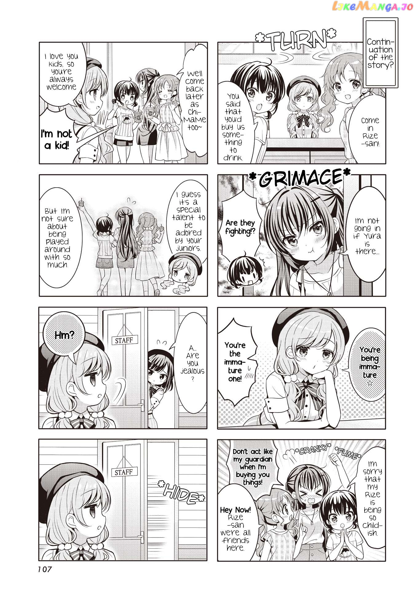 Gochuumon wa Usagi Desu ka? Chapter 157 - page 3