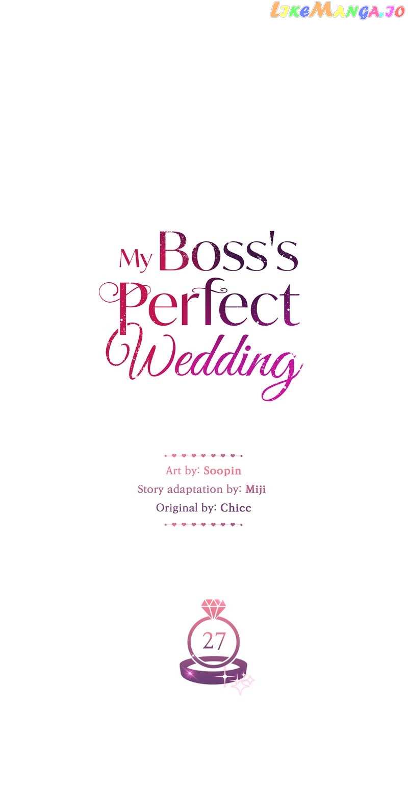 My Boss's Perfect Wedding Chapter 27 - page 3