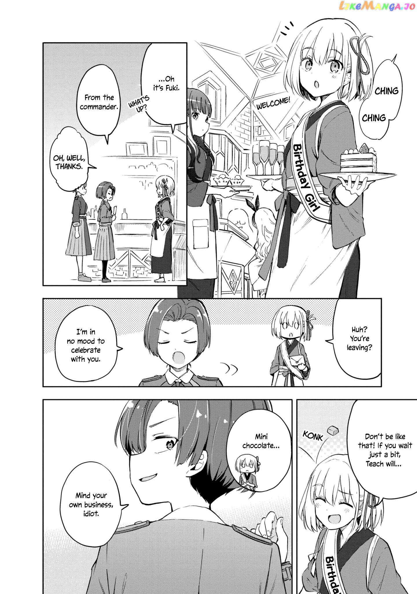 Lycoris Recoil Koushiki Comic Anthology: React Chapter 5 - page 12