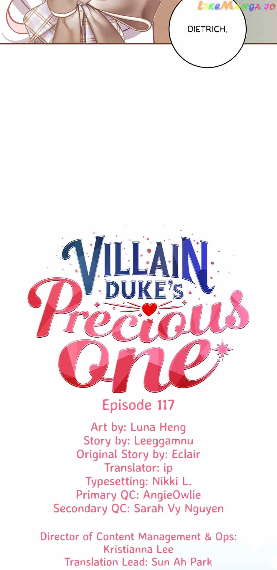 Villain Duke's Precious One Chapter 117 - page 20