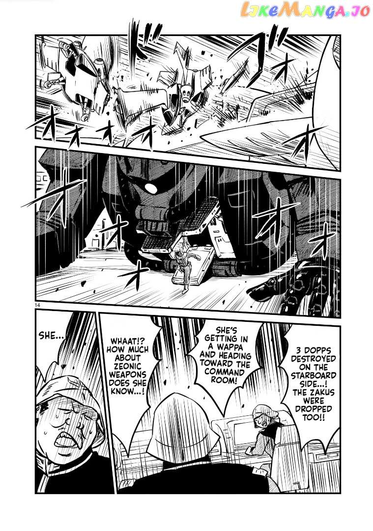 Mobile Suit Gundam: The Battle Tales Of Flanagan Boone Chapter 7 - page 14