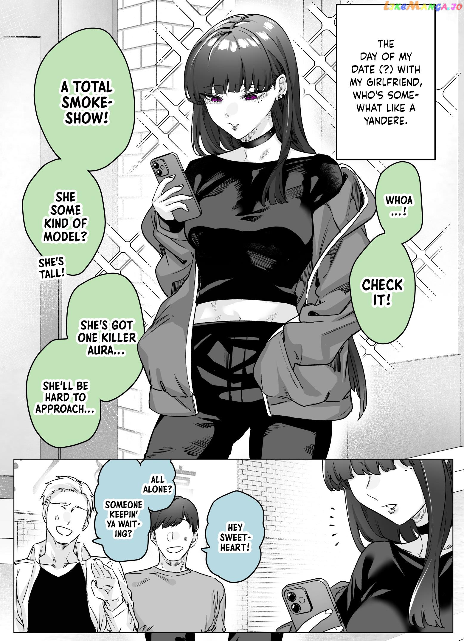 I Thought She Was a Yandere, but Apparently She’s Even Worse Chapter 18 - page 1