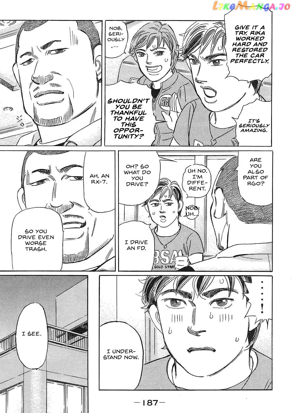 Wangan Midnight: C1 Runner Chapter 47 - page 13