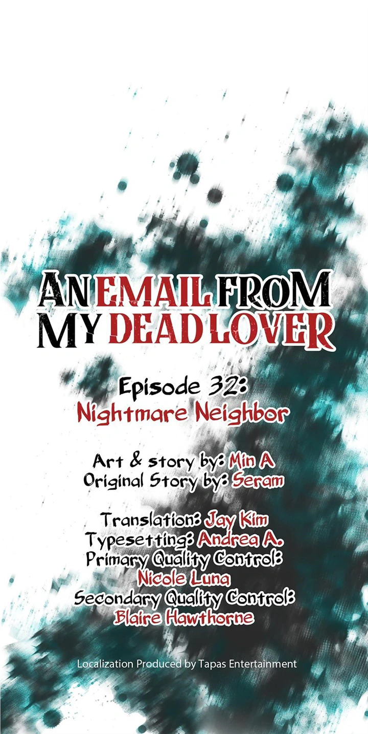 A Mail From My Dead Lover Chapter 32 - page 1