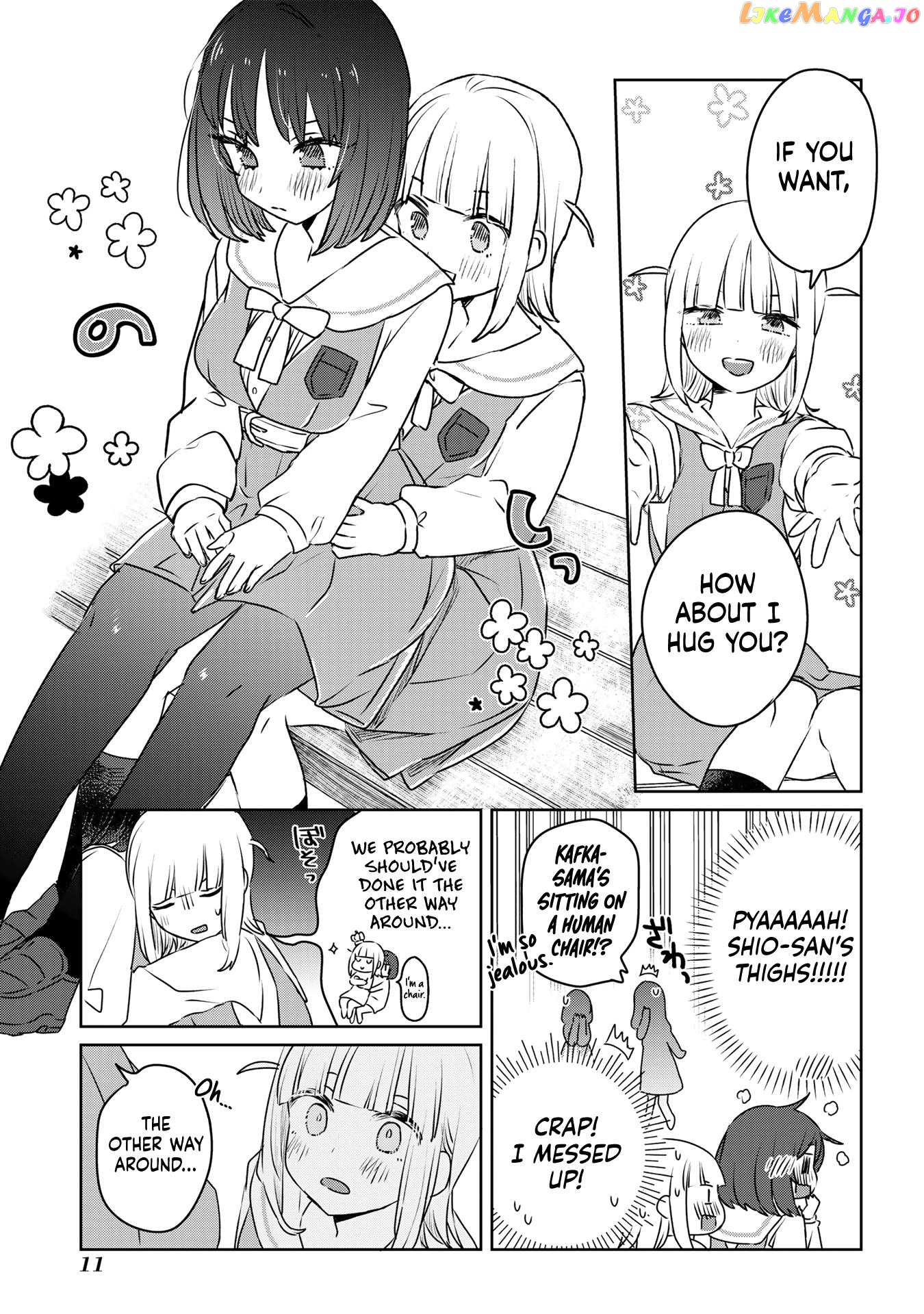 The Big Stepsis Who Wants To Be A Big Sister Vs. The Little Stepsis Who Wants To Be Yuri Chapter 27 - page 9