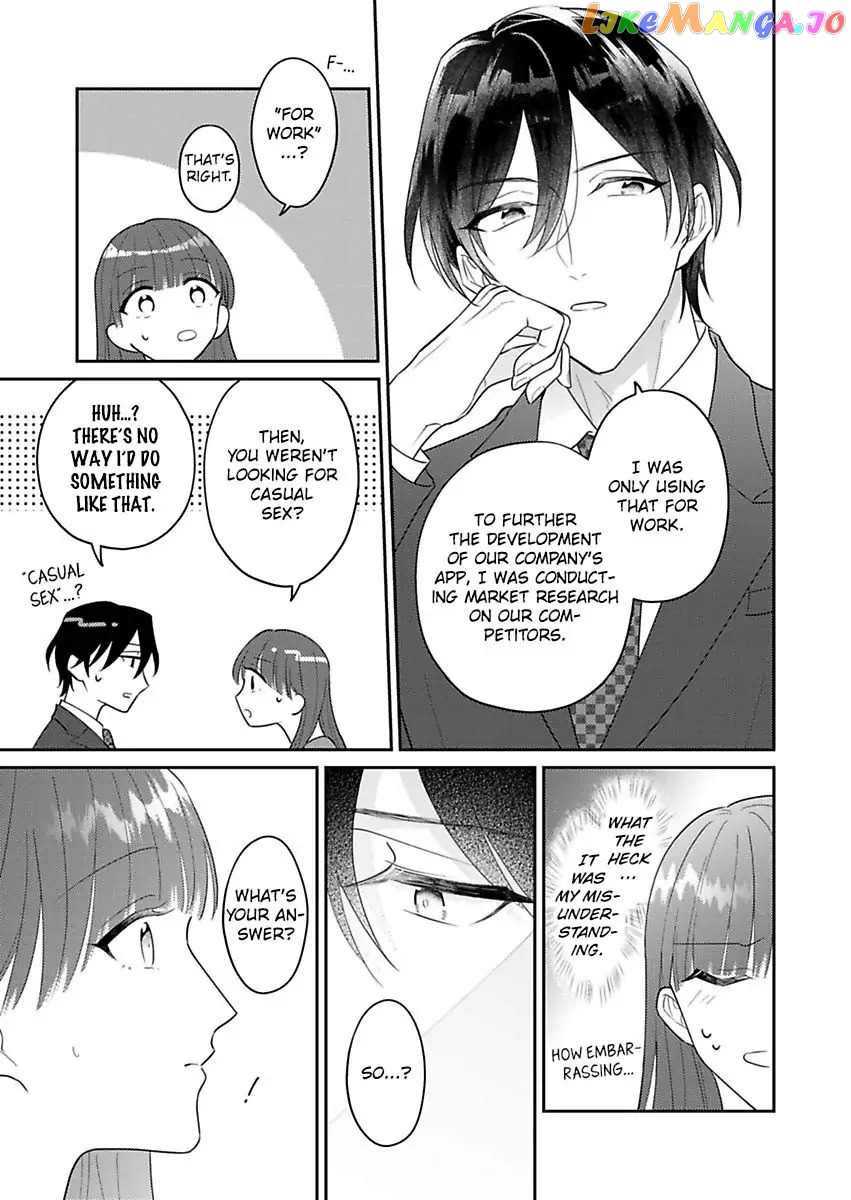 I Matched With Our Company President -Dating For Marriage Is Sweet And Serious- Chapter 2 - page 21