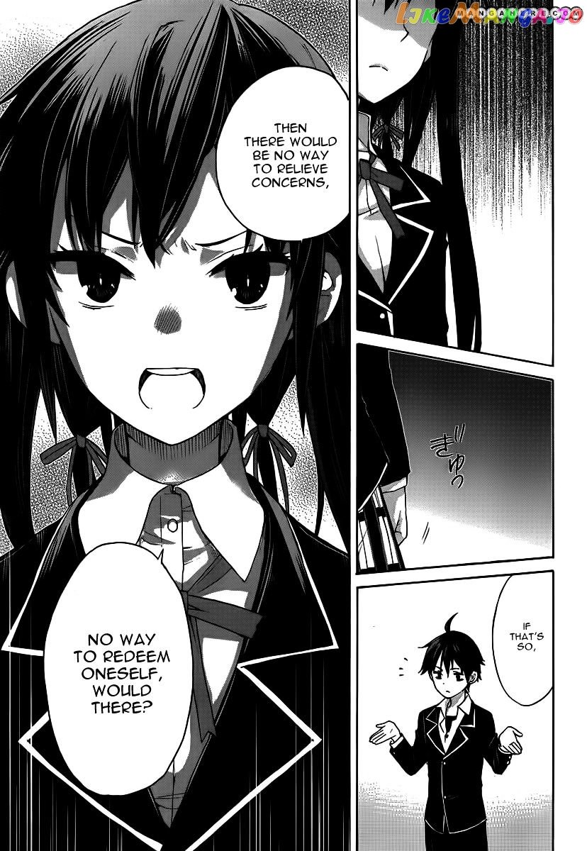 Yahari Ore no Seishun Rabukome wa Machigatte Iru. - Mougenroku chapter 1 - page 40