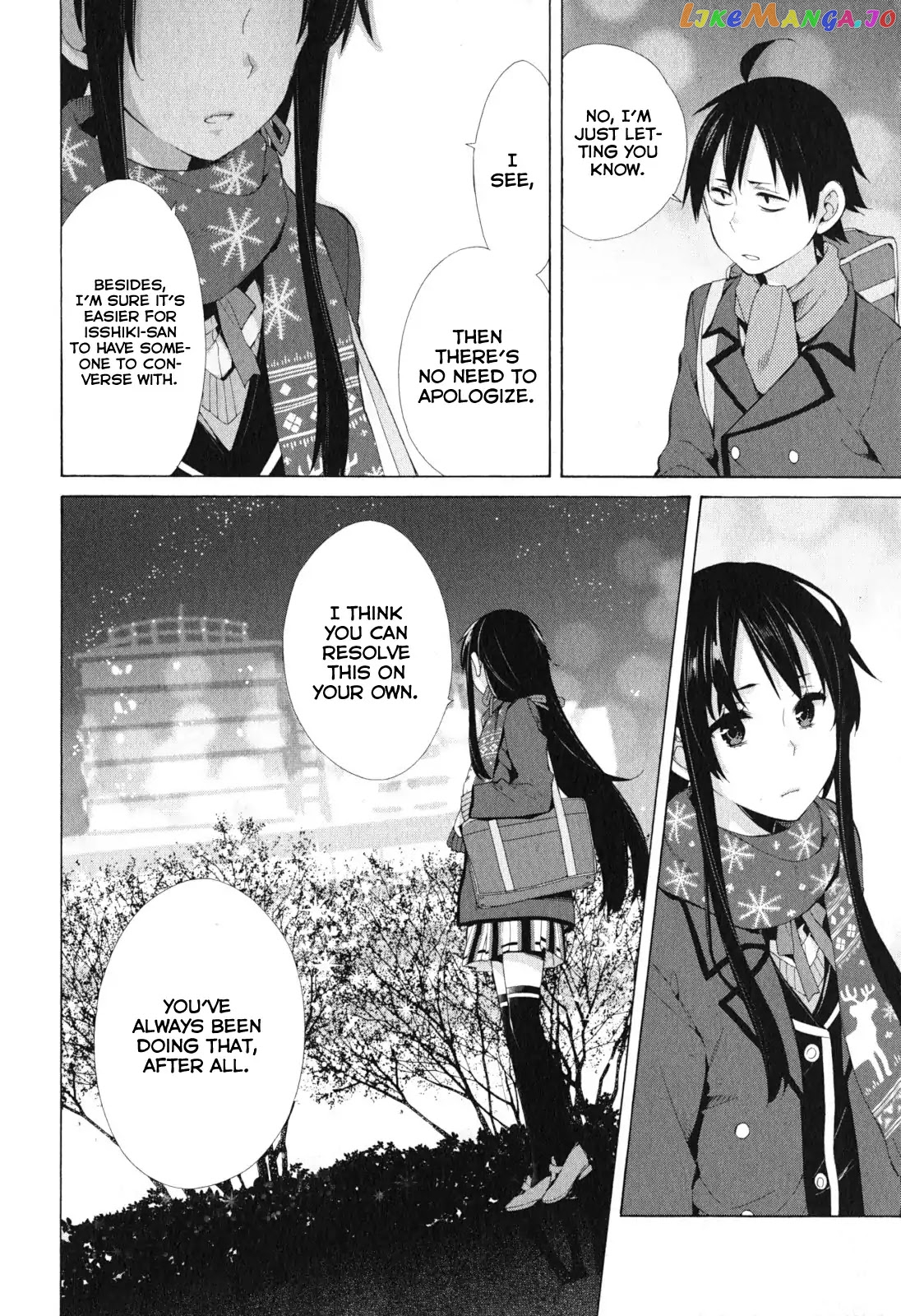 Yahari Ore no Seishun Rabukome wa Machigatte Iru. - Mougenroku chapter 38 - page 12