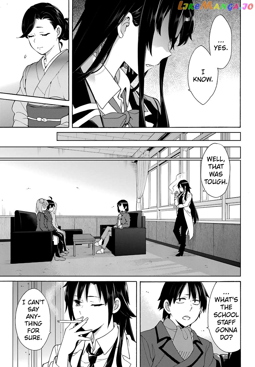 Yahari Ore no Seishun Rabukome wa Machigatte Iru. - Mougenroku chapter 72 - page 27