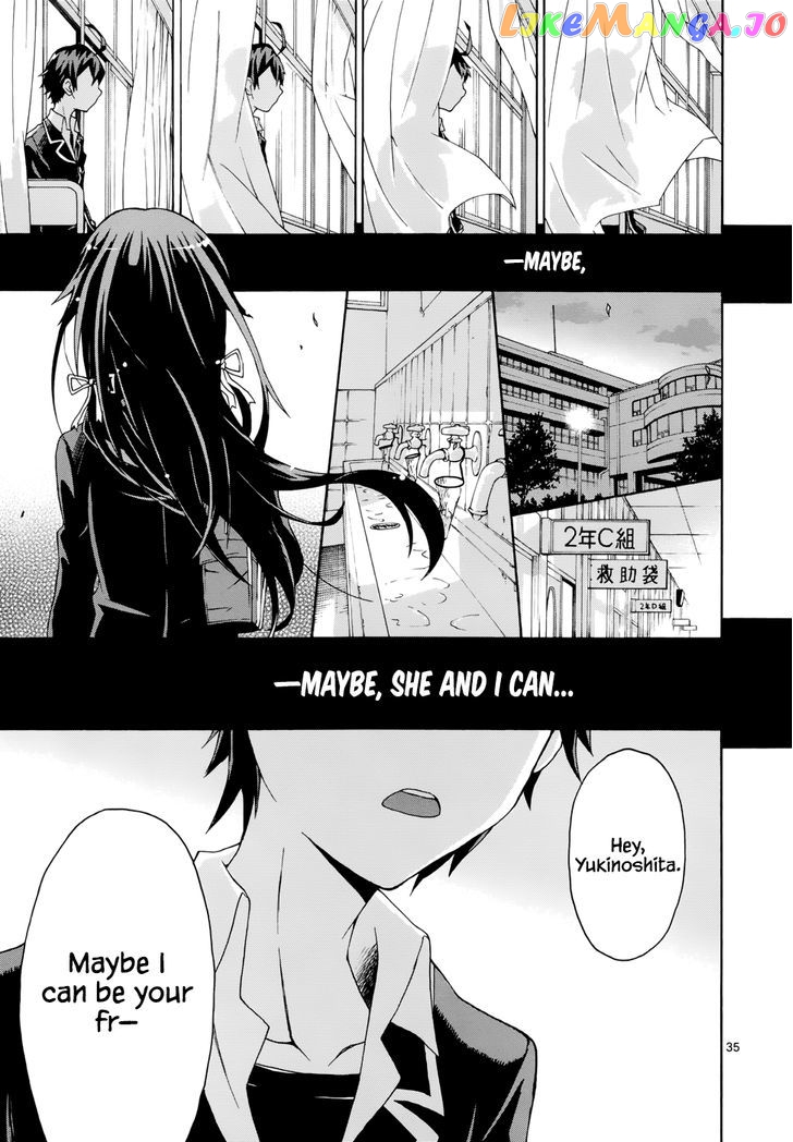 Yahari Ore no Seishun Rabukome wa Machigatte Iru. @ Comic chapter 1 - page 36