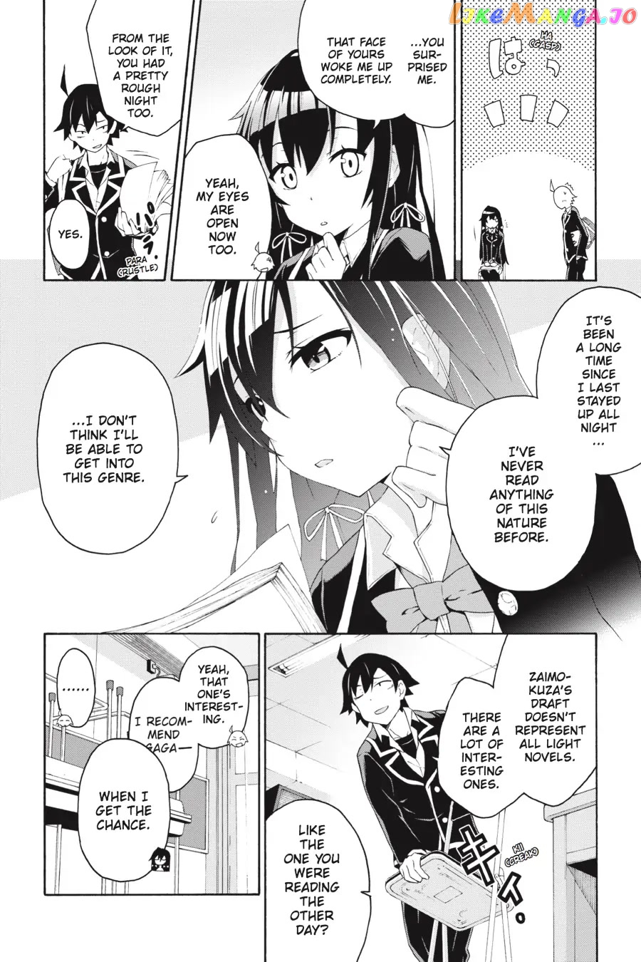 Yahari Ore no Seishun Rabukome wa Machigatte Iru. @ Comic chapter 5 - page 15