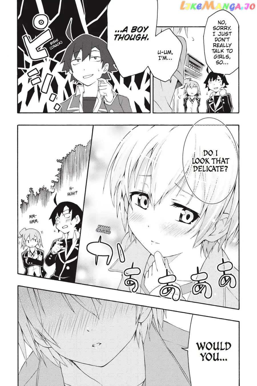 Yahari Ore no Seishun Rabukome wa Machigatte Iru. @ Comic chapter 6 - page 14