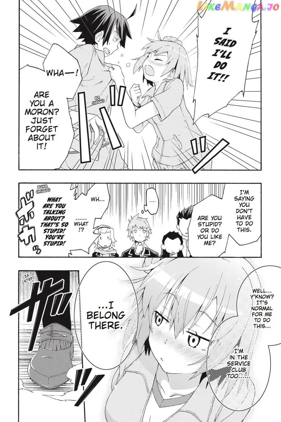 Yahari Ore no Seishun Rabukome wa Machigatte Iru. @ Comic chapter 7 - page 10