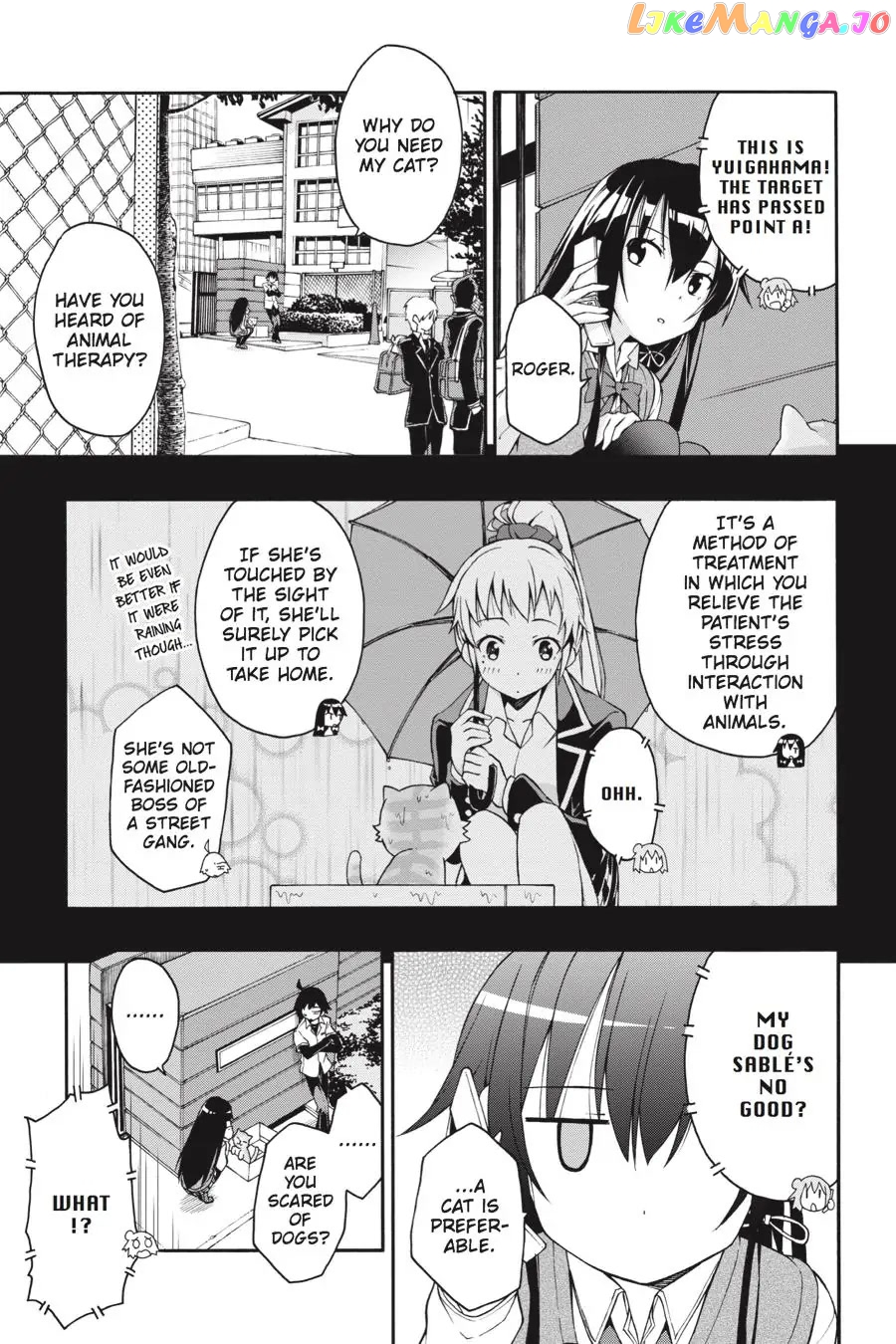 Yahari Ore no Seishun Rabukome wa Machigatte Iru. @ Comic chapter 11 - page 21