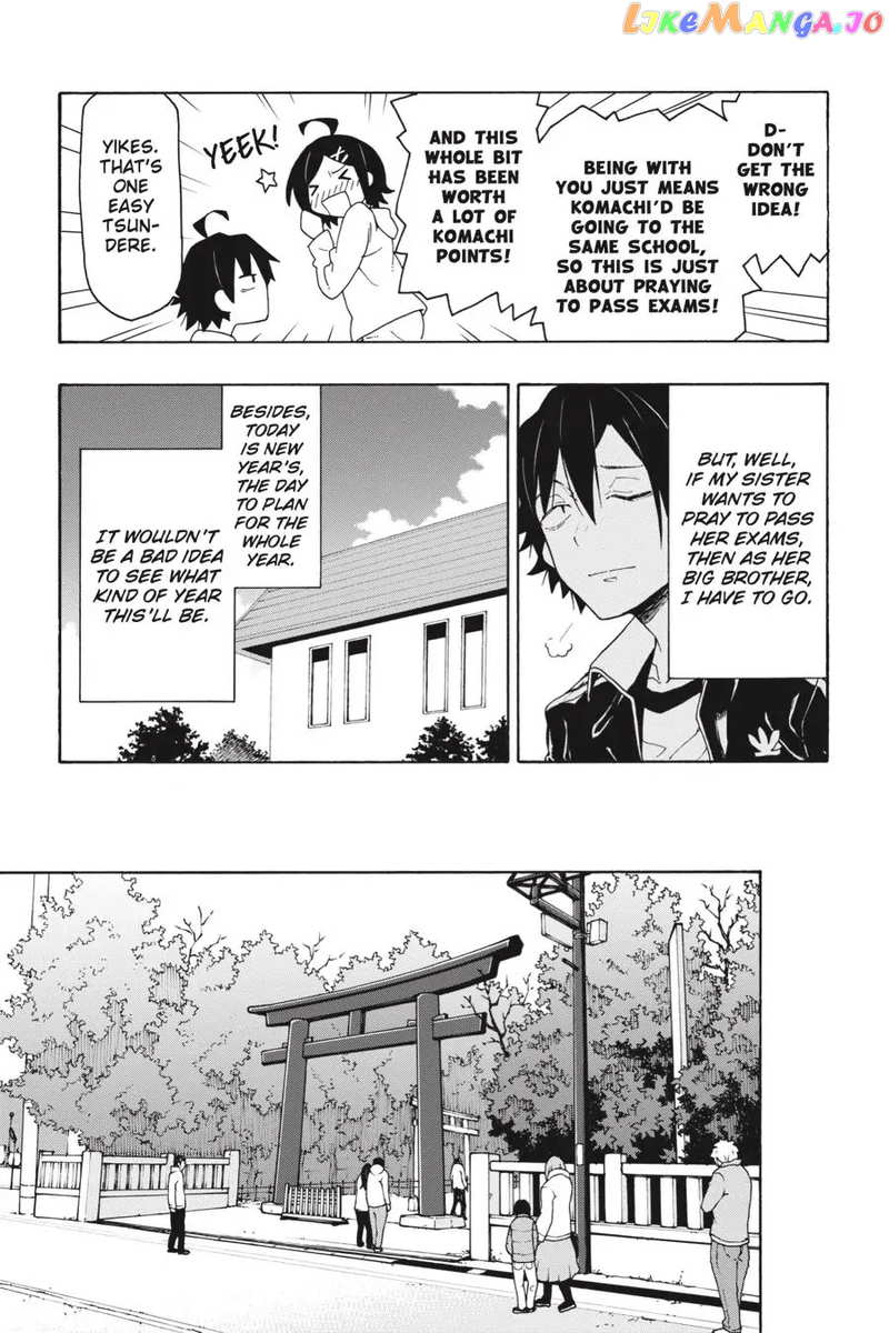 Yahari Ore no Seishun Rabukome wa Machigatte Iru. @ Comic chapter 73 - page 7