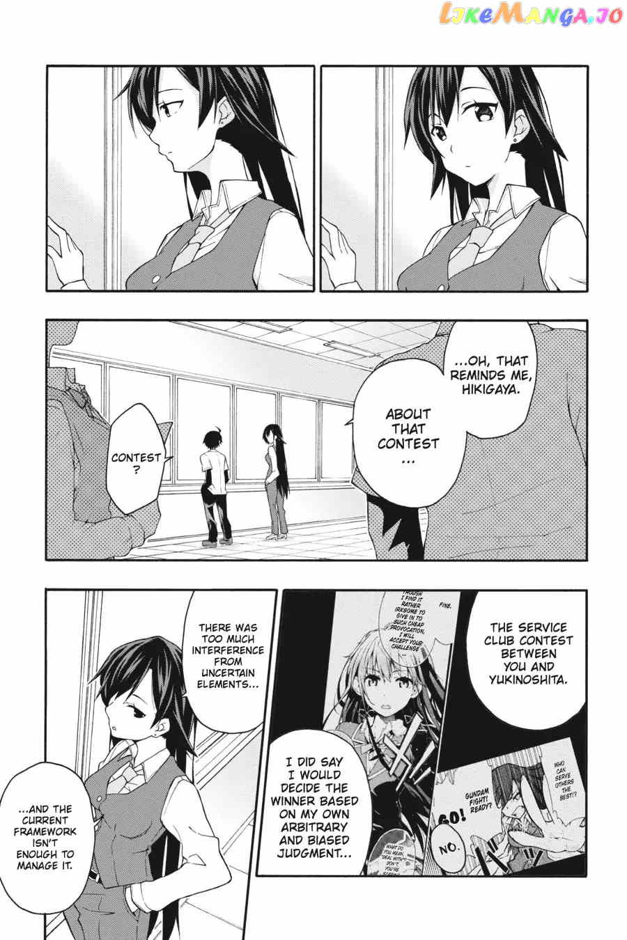 Yahari Ore no Seishun Rabukome wa Machigatte Iru. @ Comic chapter 13 - page 9