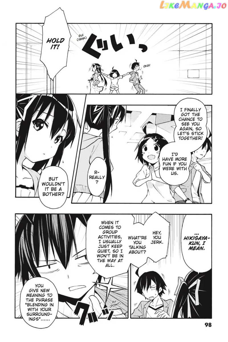 Yahari Ore no Seishun Rabukome wa Machigatte Iru. @ Comic chapter 15 - page 8